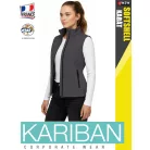 Kariban SOFTSHELL TITANIUM női softshell mellény - munkaruha