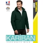 Kariban SOFTSHELL BOTTLE férfi kapucnis softshell kabát - munkaruha