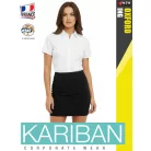 Kariban OXFORD WHITE női rövidujjú ing - blúz