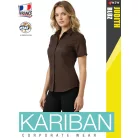 Kariban JUDITH BROWN női rövidujjú ing blúz - munkaruha