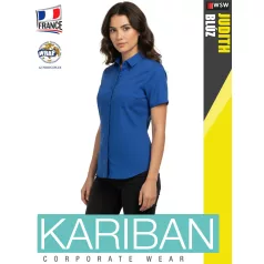   Kariban JUDITH LIGHTROYAL női rövidujjú ing blúz - munkaruha