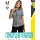 Kariban JUDITH MARLSTORME női rövidujjú ing blúz - munkaruha