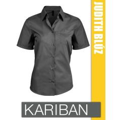 Kariban Judith női rövidujjú ing - blúz