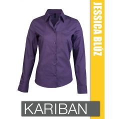 Kariban Jessica női hosszúujjú ing - blúz