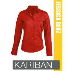 Kariban Jessica női hosszúujjú ing - blúz