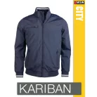 Kariban CITY BLACK bélelt kabát - munkaruha
