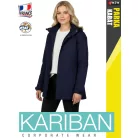 Kariban PARKA NAVY női bélelt télikabát - munkaruha