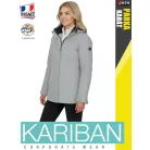 Kariban PARKA SNOWGREY női bélelt télikabát - munkaruha