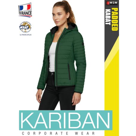 Kariban LIGHTWEIGHT PADDED FOREST női bélelt kabát - munkaruha