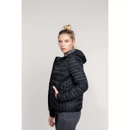 Kariban LIGHTWEIGHT PADDED MARLSILVER női bélelt kabát - munkaruha