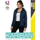 Kariban LIGHTWEIGHT PADDED NAVY női bélelt kabát - munkaruha
