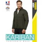 Kariban LIGHTWEIGHT PADDED DARKKHAKI férfi bélelt kabát - munkaruha