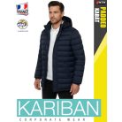 Kariban LIGHTWEIGHT PADDED NAVY férfi bélelt kabát - munkaruha