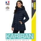 Kariban LIGHTWEIGHT PADDED NAVY női bélelt kabát - munkaruha