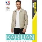 Kariban HARRINGTON BEIGE átmeneti kabát - munkaruha