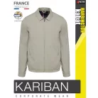 Kariban HARRINGTON BEIGE átmeneti kabát - munkaruha