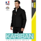 Kariban SCORE BLACK technikai bélelt kabát - munkaruha