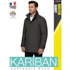 Kariban QUILTED DARKGREY bélelt vízálló technikai kabát - munkaruha