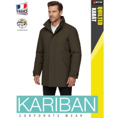   Kariban QUILTED DEEPKHAKI bélelt vízálló technikai kabát - munkaruha