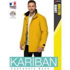 Kariban QUILTED YELLOW bélelt vízálló technikai kabát - munkaruha