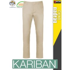 Kariban CHINO férfi deréknadrág - munkaruha