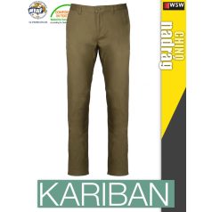 Kariban CHINO férfi deréknadrág - munkaruha