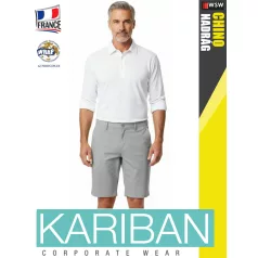Kariban CHINO FINEGREY férfi rövidnadrág - munkaruha