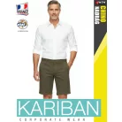 Kariban CHINO LIGHTKHAKI férfi rövidnadrág - munkaruha