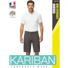 Kariban LIGHTWEIGHT MULTPOCKET LIGHTCHARCOAL férfi oldalzsebes rövidnadrág - munkaruha