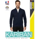 Kariban JUMPER NAVY férfi kardigán - munkaruha