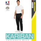 Kariban MULTIPOCKET BLACK férfi oldalzsebes deréknadrág - munkaruha