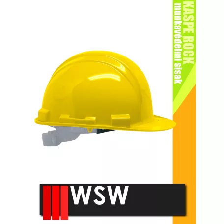 WSW KASPE ROCK YELLOW munkavédelmi sisak - egyéni védőeszköz