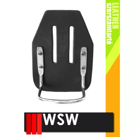 WSW LEATHER bőr technikai kalapácstartó - munkaeszköz