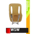 WSW LEATHER bőr technikai kalapácstartó - munkaeszköz