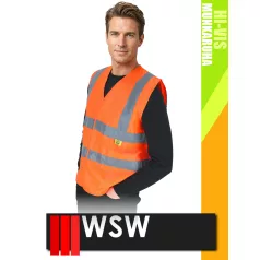 WSW ORANGE ESD szellőző technikai mellény - munkaruha