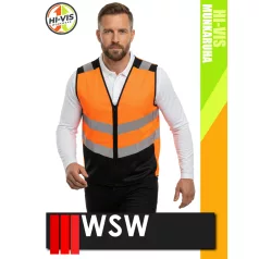 WSW ORANGE WEN szellőző technikai mellény - munkaruha