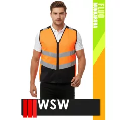 WSW ORANGE WEN szellőző technikai mellény - munkaruha