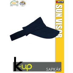 K-UP SUN VISOR pamut napellenző pánt