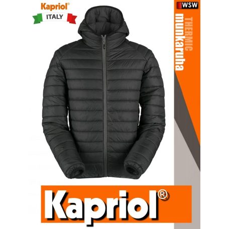 Kapriol THERMIC technikai bélelt munkakabát BLACK - munkaruha