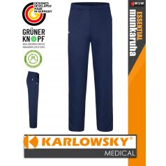   Karlowsky ESSENTIAL NAVY férfi medical újrahasznosított 95C-on mosható nadrág - munkaruha