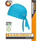 Karlowsky ESSENTIAL PACIFIC medical újrahasznosított 95 C-on mosható fejkendő - munkaruha