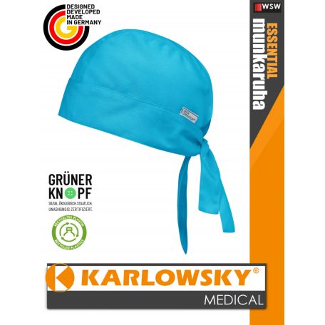 Karlowsky ESSENTIAL PACIFIC medical újrahasznosított 95 C-on mosható fejkendő - munkaruha