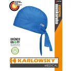 Karlowsky ESSENTIAL ROYAL medical újrahasznosított 95 C-on mosható fejkendő - munkaruha