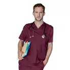 Karlowsky ESSENTIAL EMERALD férfi medical újrahasznosított 95C-on mosható felső - munkaruha