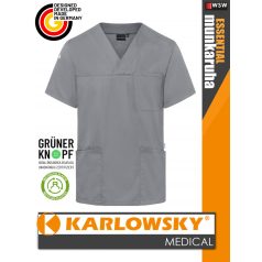  Karlowsky ESSENTIAL PLATINUM férfi medical újrahasznosított 95C-on mosható felső - munkaruha