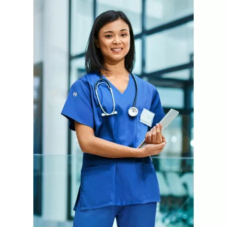 Karlowsky ESSENTIAL FUCHSIA női medical újrahasznosított 95C-on mosható tunika felső - munkaruha