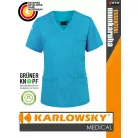 Karlowsky ESSENTIAL PACIFIC női medical újrahasznosított 95C-on mosható tunika felső - munkaruha