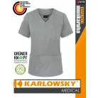 Karlowsky ESSENTIAL PLATINUM női medical újrahasznosított 95C-on mosható tunika felső - munkaruha