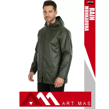 Artmas RAIN KTN GREEN technikai nylon 100% vízálló esőruha szett - munkaruha