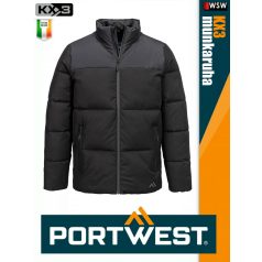   Portwest KX3 BLACK prémium technikai télikabát - munkaruha
